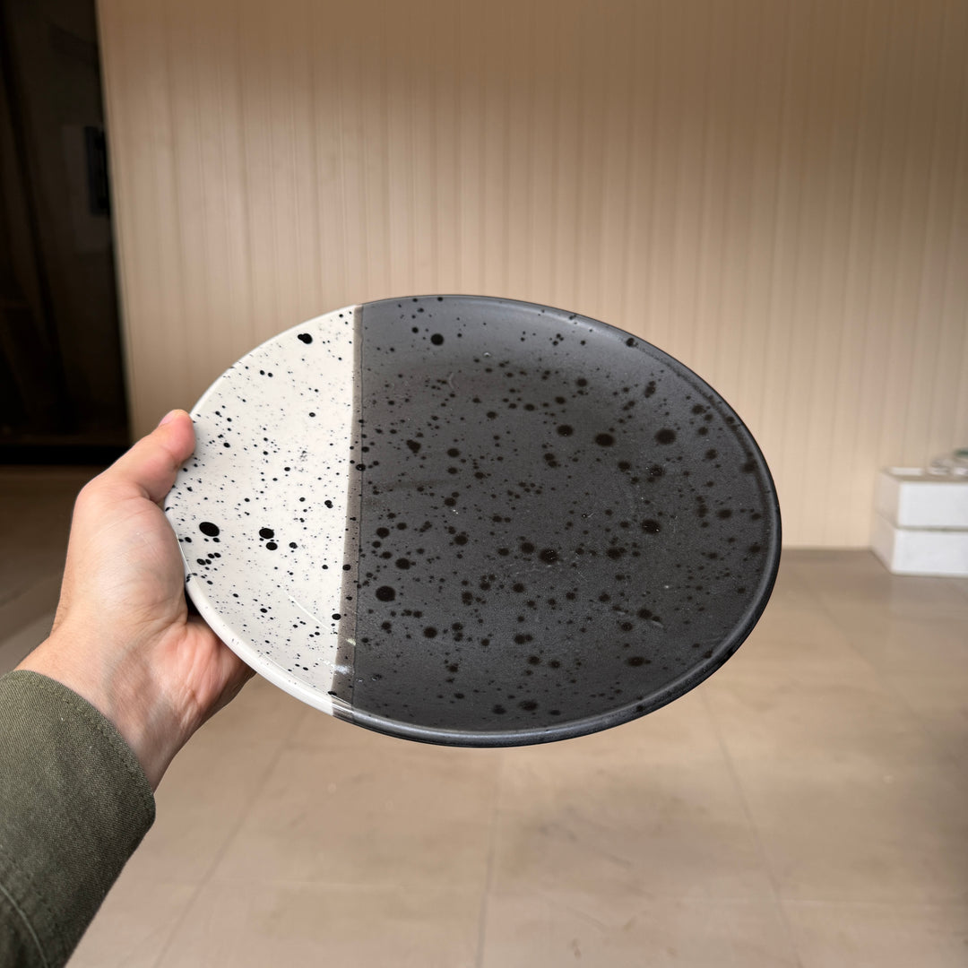 Leftover 10 inch Rimless Plate ( Eclipse )