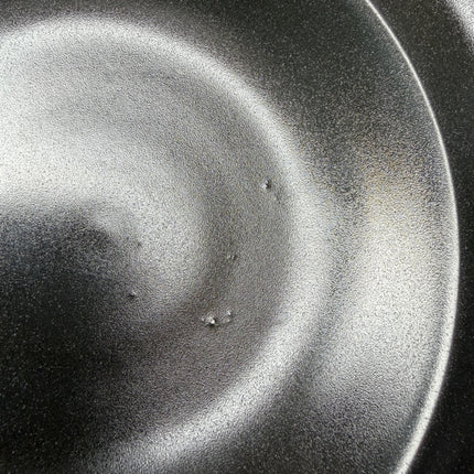 Leftover 9 inch Deep wide Plate ( Noir )