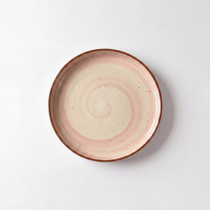 8 inch Lite Classic Plate ( Pink Colorline )