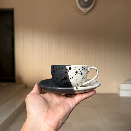 Leftover WM Cup Saucer Set ( Eclipse ) 6 cups 6 saucers ( 220ml )