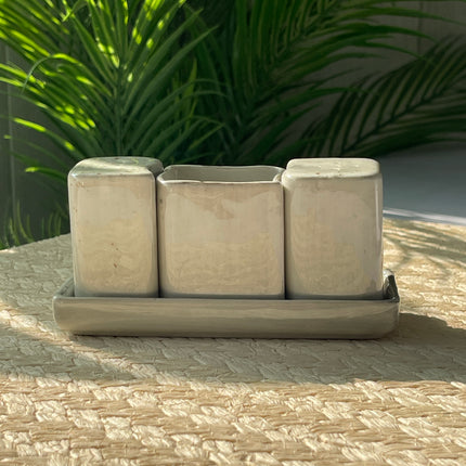 Salt Pepper Set ( Grey Colorline )