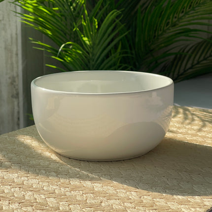 6 inch Noodle Bowl ( Glossy White )