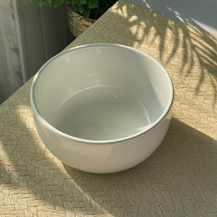 6 inch Noodle Bowl ( Glossy White )