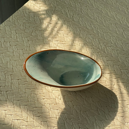 Tilt Sauce Ramekin ( Teal Colorline )