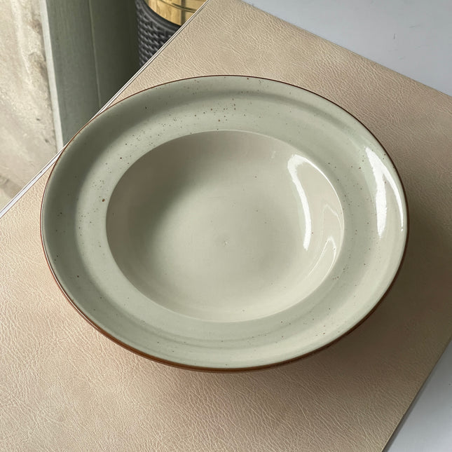 9 inch Deep wide plate ( Grey Colorline )