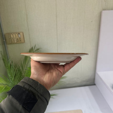 Leftover 9 inch Deep plate ( Peacock Green Colorline )