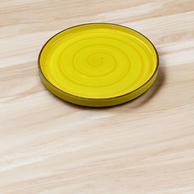12 inch Classic Plate ( Yellow Colorline )