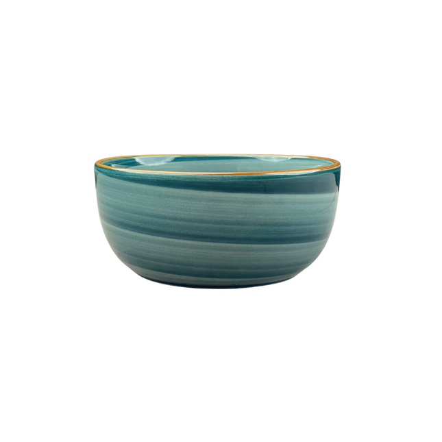 6 inch Noodle Bowl ( Peacock Green Colorline )