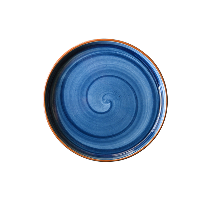 8 inch Classic Plate ( Cobalt Blue Colorline )
