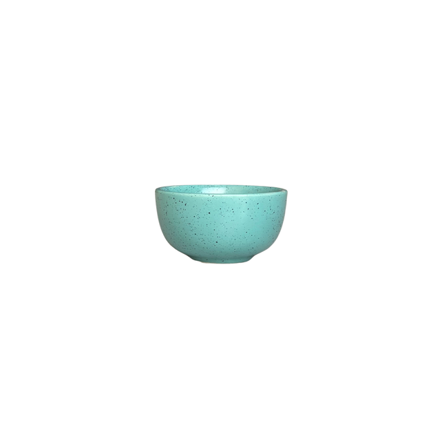 Round Ramekin Large ( Firozi Matte with Black Specks )