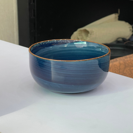 4.5 inch Single Serving Bowl ( Cobalt Blue Colorline )