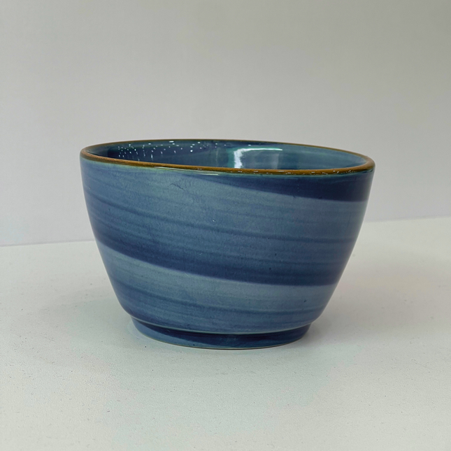 4.5 inch NV Bowl ( Cobalt blue colorline )