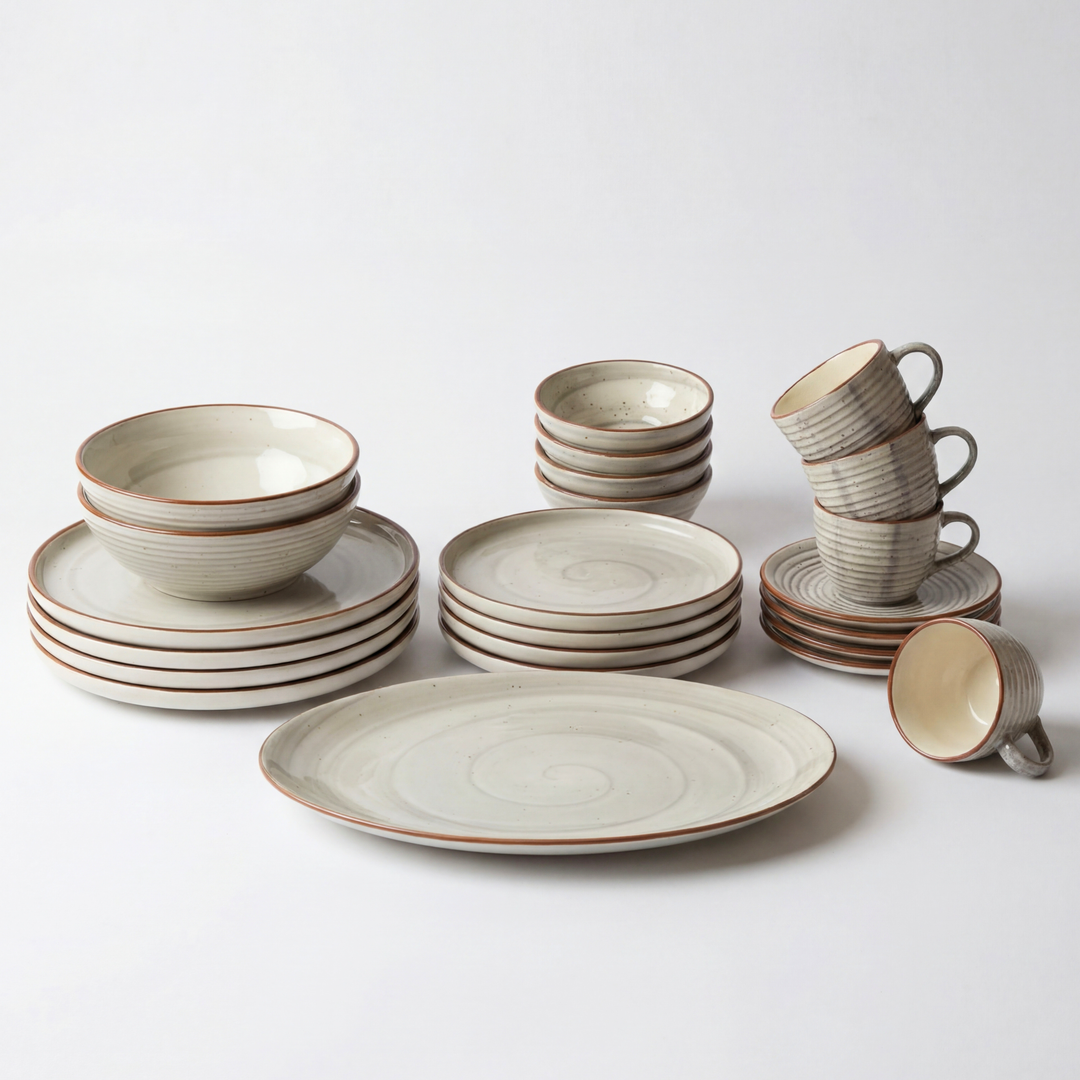 23 Pieces Dinner Set ( 4 Persons ) ( Ash )