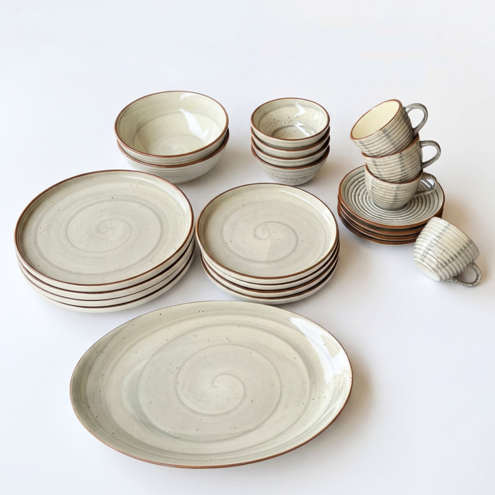 23 Pieces Dinner Set ( 4 Persons ) ( Ash )