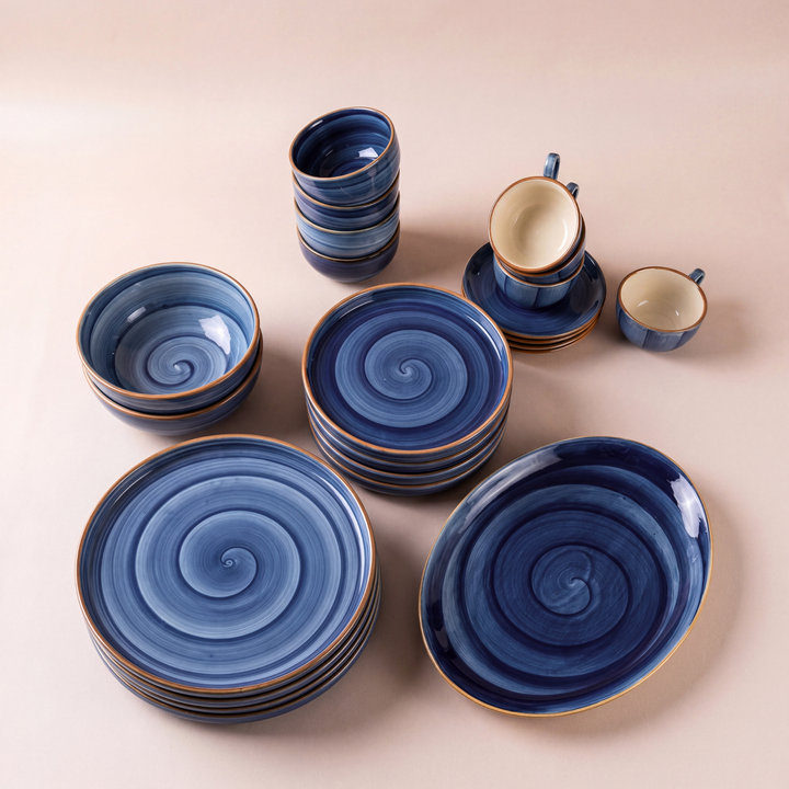 23 Pieces Dinner Set ( 4 Persons ) ( Indigo )