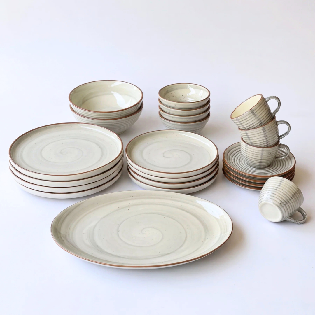 23 Pieces Dinner Set ( 4 Persons ) ( Ash )