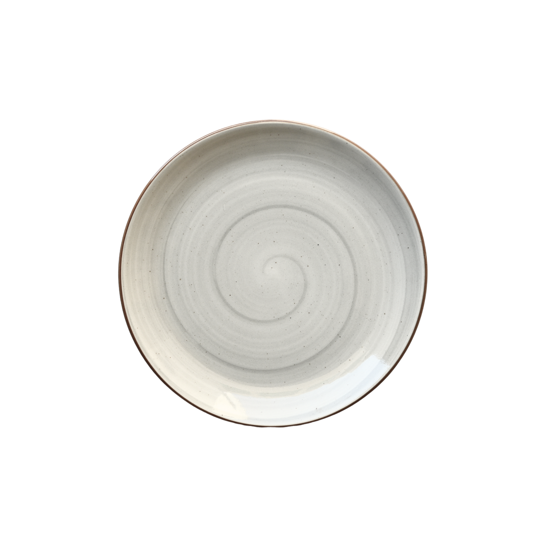 8 inch Rimless Plate ( Ash )