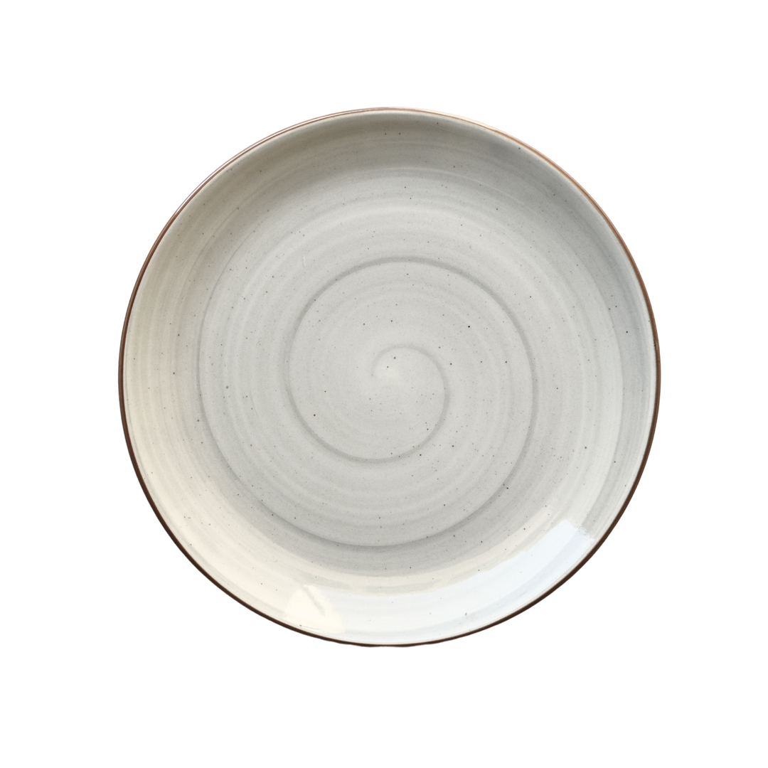 10 inch Rimless Plate ( Ash )