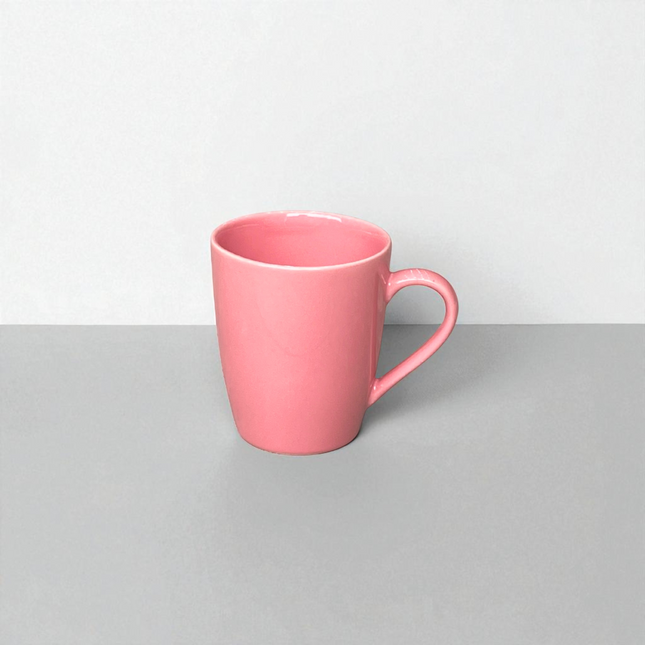 001 Mugs ( Glossy Pink ) – Pack of 6 (210ml)