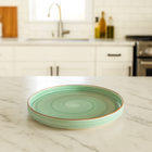 10 inch Classic Plate ( Teal Colorline )
