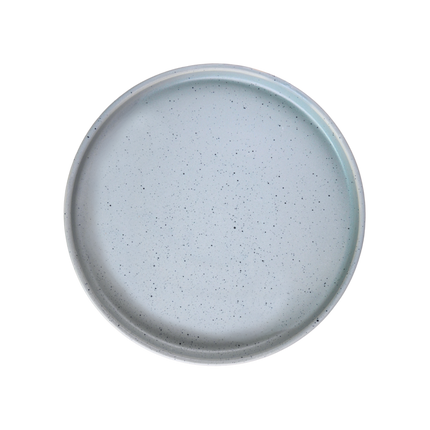 10 inch Classic Plate ( Grey Matte with Black Specks )