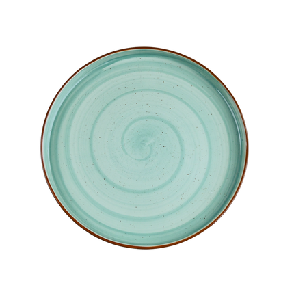 10 inch Classic Plate ( Teal Colorline )