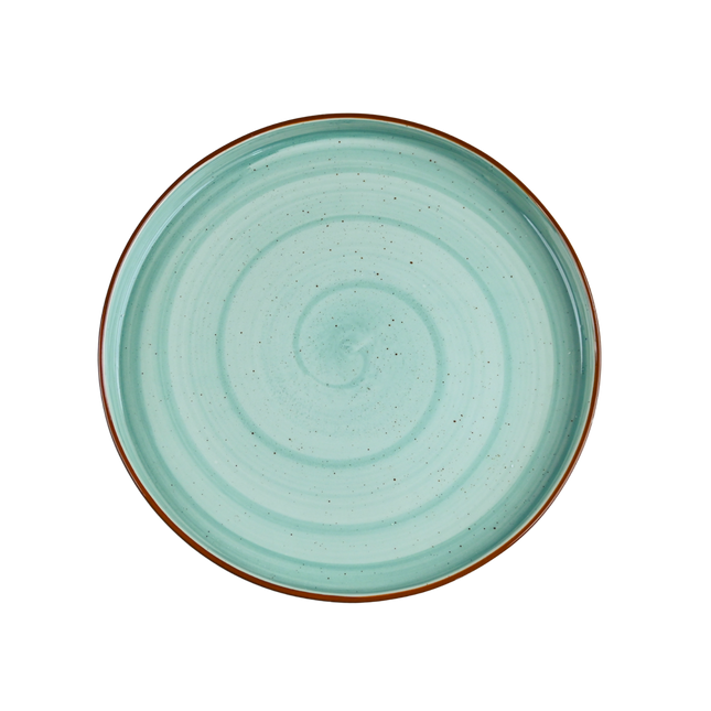 10 inch Classic Plate ( Teal Colorline )