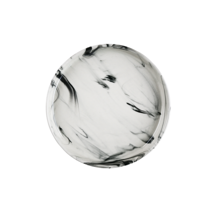 8 inch Classic Plate ( Black Marble )