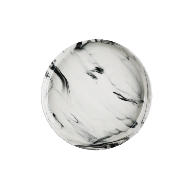 8 inch Classic Plate ( Black Marble )