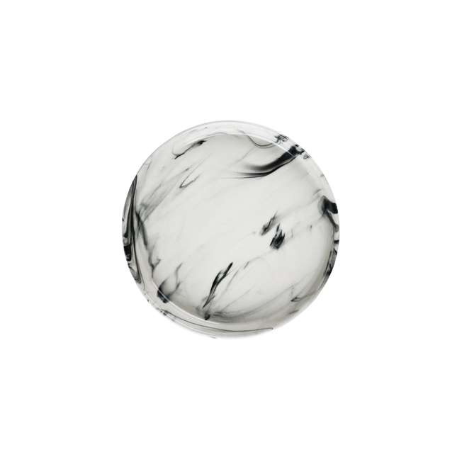 6 inch Classic Plate ( Black Marble )