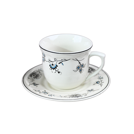 Cup Saucer Set ( ROL 1805 ) 6 cups 6 saucers