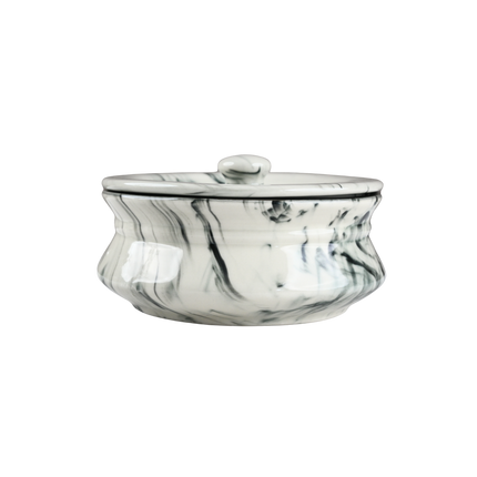 8" Handi ( Black Marble )