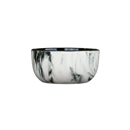 6 inch Noodle Bowl ( Black Marble )