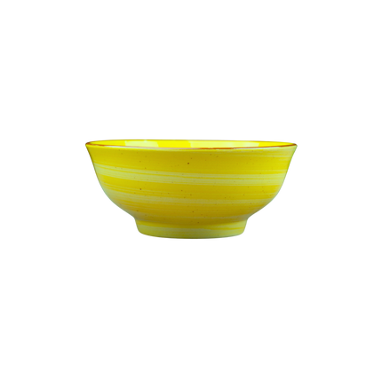7" Round Bowl ( Yellow Colorline )