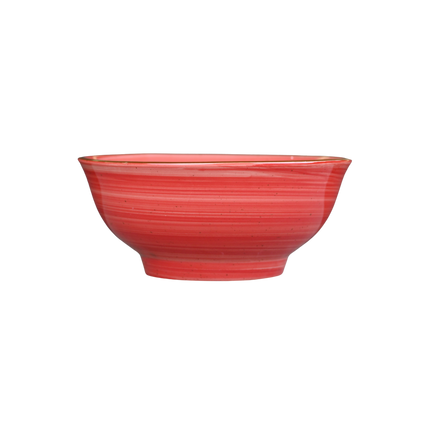 9" Round Bowl ( Red Colorline )