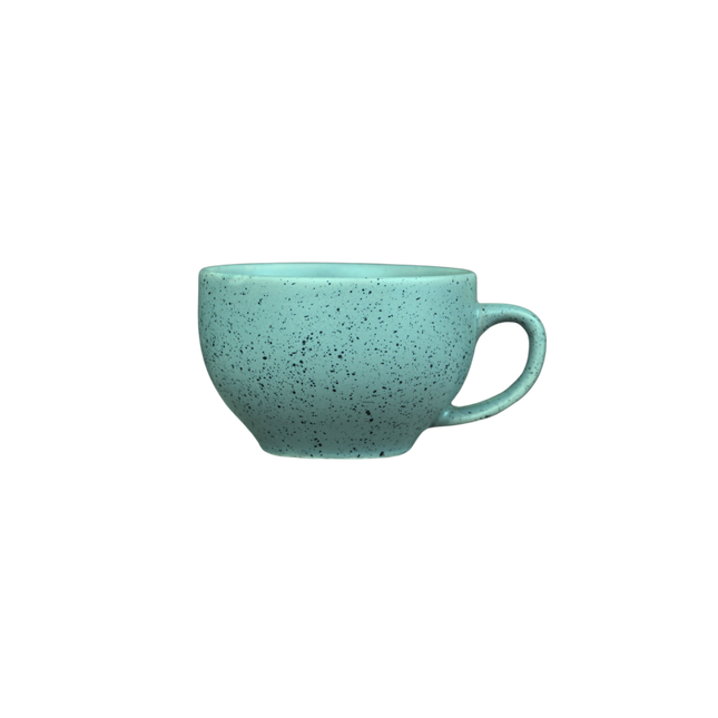 SS Cup ( Firozi Matte with Black Specks ) ( 190 ml )