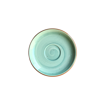 6" NH Saucer ( Teal Colorline )