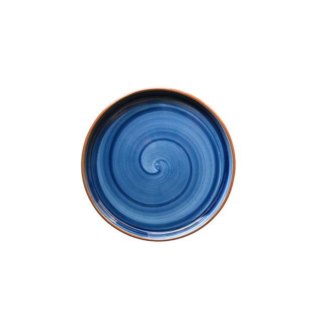 6 inch Classic Plate ( Cobalt Blue Colorline )
