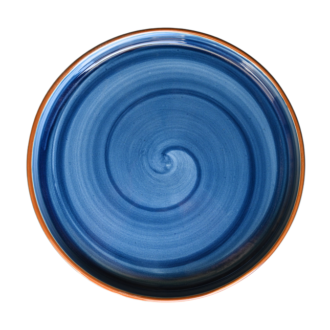 12 inch Classic Plate ( Cobalt Blue Colorline )
