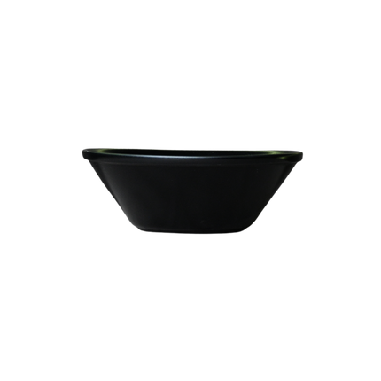 7" V Shaped Bowl ( Textured Black Matte )