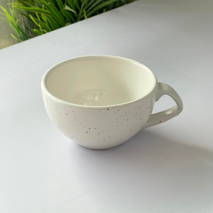 D Handle Coffee Cup Small ( Snow Cocoa ) ( 220 ml )