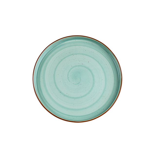 8 inch Classic Plate ( Teal Colorline )