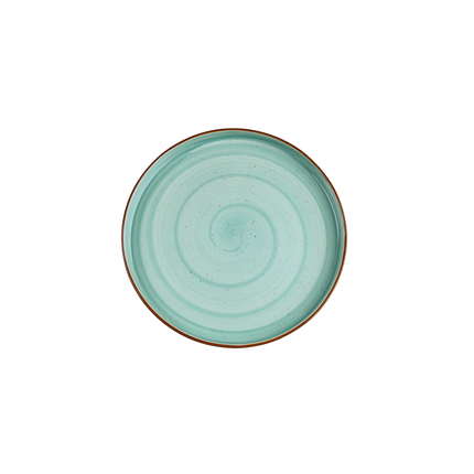 6 inch Classic Plate ( Teal Colorline )