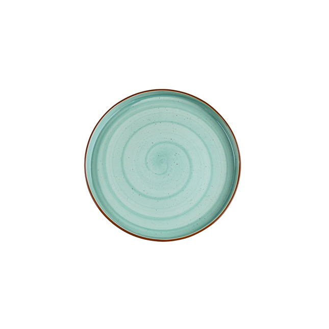 6 inch Classic Plate ( Teal Colorline )