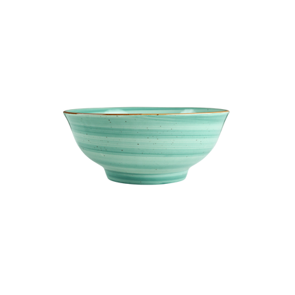 7" Round Bowl ( Teal Colorline )