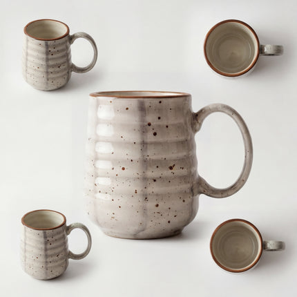 S10 Irregular Mug ( Grey Colorline ) ( 350 ml ) ( 1 Mug )