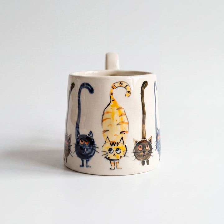 Artisan Mug ( Cat Parade )