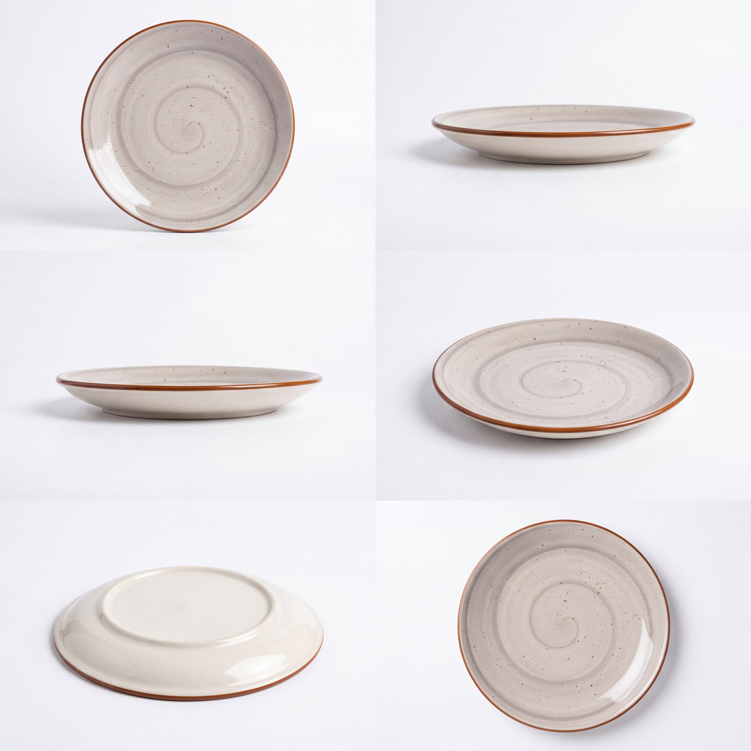 8.5 inch Rimless Plate ( Ash )