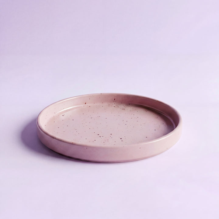 8 inch Classic Plate ( Old Rose Matte )