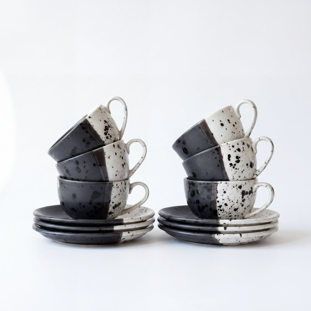 Coupe Classic Tea Set - 15 Pieces - ( Eclipse )